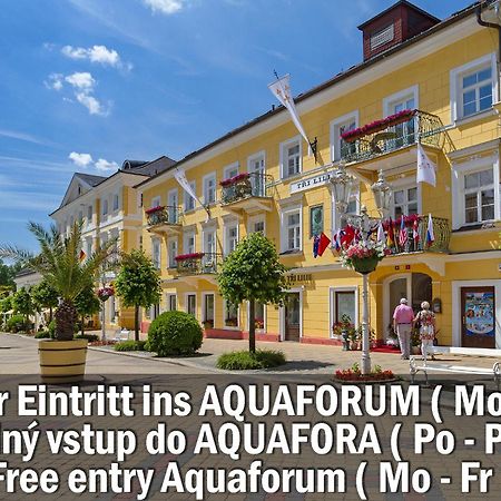 Hotel Three Lilies Inkl Aquaforum Františkovy Lázně Zewnętrze zdjęcie
