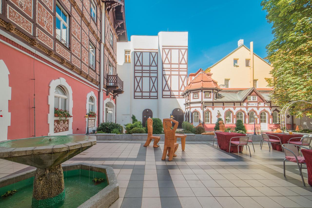 Hotel Three Lilies Inkl Aquaforum Františkovy Lázně Zewnętrze zdjęcie